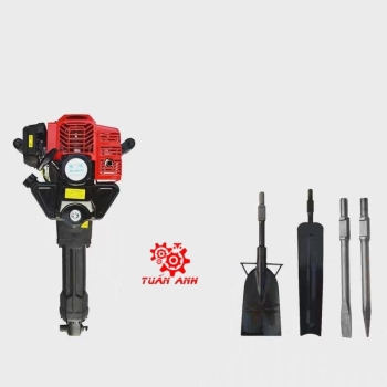 Máy đục bê tông chạy xăng kèm chức năng đào cây